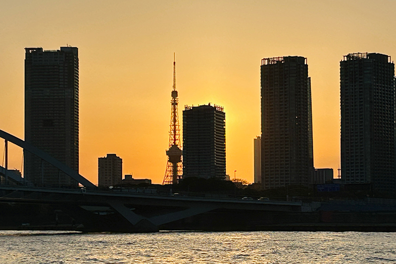 東京タワー夕焼け