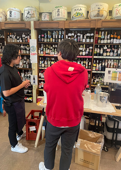 田崎酒造店試飲会