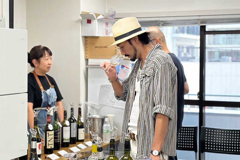 秋ワイン試飲会イベント風景