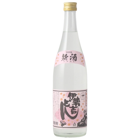 ★芋 伊勢吉どん【新焼酎2026】透明瓶 720ml